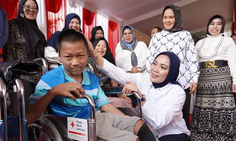 Ketua Palang Merah Indonesia (PMI) Provinsi Lampung, Purnama Wulan Sari | Foto: Ist.