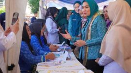 Ketua TP. PKK Provinsi Lampung, Purnama Wulan Sari | Foto: Ist.