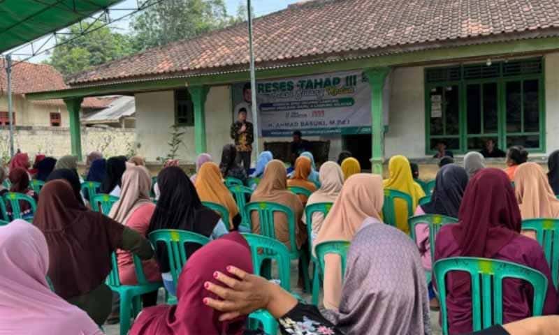 Anggota DPRD Lampung Ahmad Basuki Reses Tahap III | Foto: Ist.