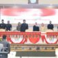Gubernur Lampung, Rahmat Mirzani Djausal menyampaikan jawaban atas pemandangan umum fraksi-fraksi DPRD Provinsi Lampung | Foto: Ist.