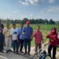 Anggota DPRD Lampung Diah Dharma Yanti menemui warga Desa Braja Asli, Lampung Timur yang berkonfil dengan gajah, saat masa reses, Rabu (30/7/2025) | Foto: Ist.