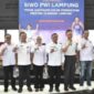 Sekretaris DPRD Lampung, Descamata Paksi Moeda saat menghadiri diskusi bertajuk Peran Wartawan Dalam Peningkatan Olahraga Lampung, Rabu (23/7/2025) | Foto: Ist.