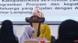 Ketua TP. PKK Provinsi Lampung, Purnama Wulan Sari | Foto: Ist.
