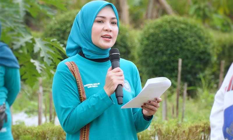 Bunda Literasi Provinsi Lampung, Purnama Wulan Sari | Foto: Ist.