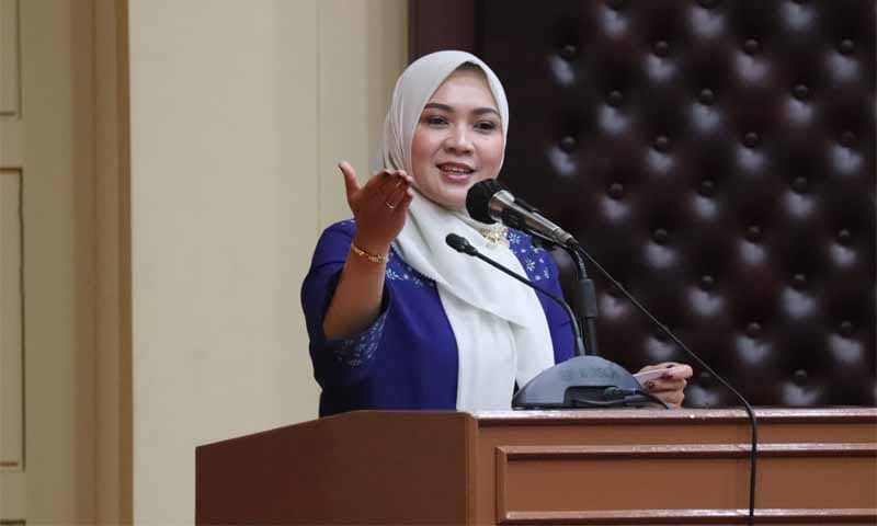 Ketua TP. PKK Provinsi Lampung, Purnama Wulan Sari | Foto: Ist.