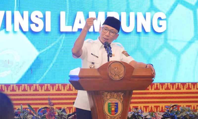 Gubernur Lampung Rahmat Mirzani Djausal | Foto: Ist.