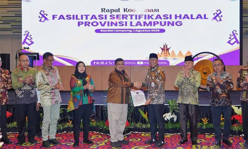Gubernur Lampung Rahmat Mirzani Djausal | Foto: Ist.