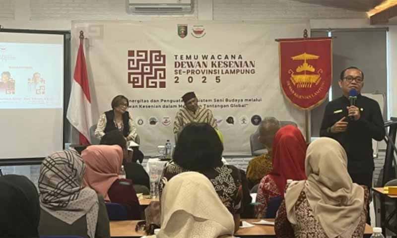 Temu Wacana Dewan Kesenian se-Provinsi Lampung Tahun 2025 | Foto: Ist.