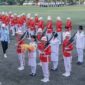 Upacara Penurunan Bendera Merah Putih di Pemprov Lampung | Foto: Ist.