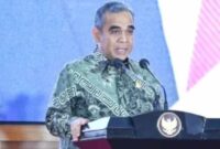 Ketua MPR RI, Ahmad Muzani saat menyampaikan sambutan pada Sarasehan Kebangsaan Perubahan Geopolitik Dunia dalam Peluang Menuju Indonesia Raya di Gedung Nusantara IV MPR RI Jakarta, Selasa (20/5/2025) | Foto: Ist.