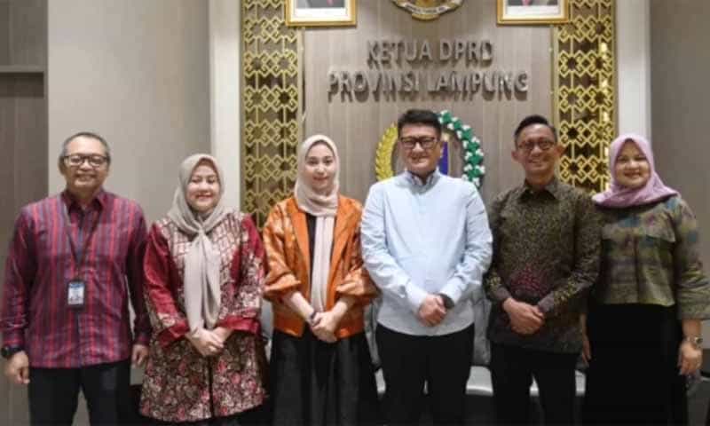 Ketua DPRD Lampung Terima Kunjungan Kantor Perwakilan BI Lampung | Foto: Ist.