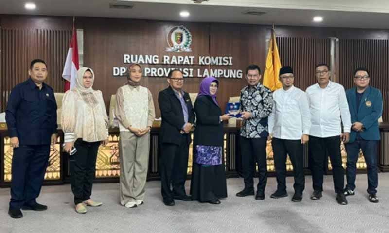 Komisi V DPRD Lampung Terima Kunjungan Mahasiswa Magister FKIP Unila | Foto: Ist.