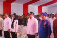 Peletakan Batu Pertama RSUD KH M Thohir Krui | Foto: Ist.