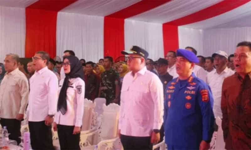 Peletakan Batu Pertama RSUD KH M Thohir Krui | Foto: Ist.