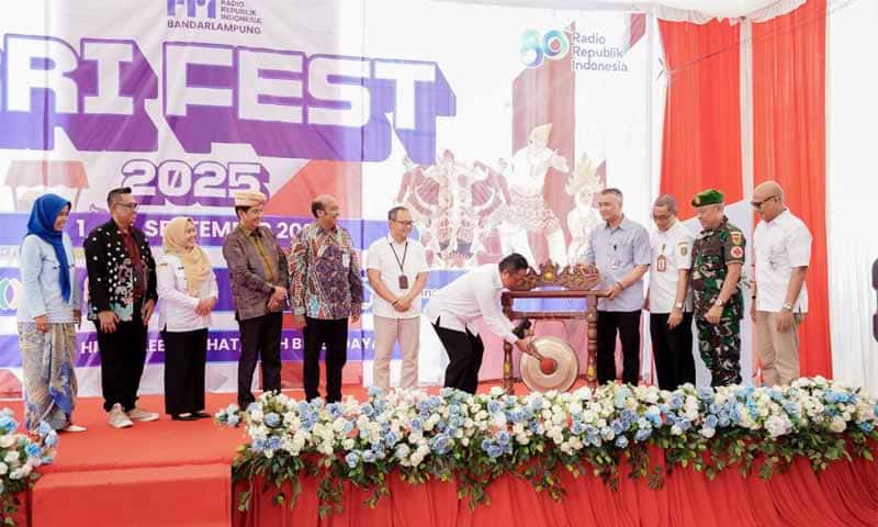 Pembukaan acara RRI Fest 2025 | Foto: Ist.