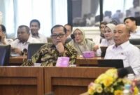 Anggota DPRD Lampung saat menghadiri rapat hidrometeorologi dengan lintas sektor di Ruang Rapat Utama Gubernur Lampung | Foto: Ist.