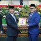 Rapat Paripurna Istimewa dalam rangka Penyerahan Laporan Hasil Pemeriksaan (LHP) BPK Perwakilan Lampung | Foto: Ist.