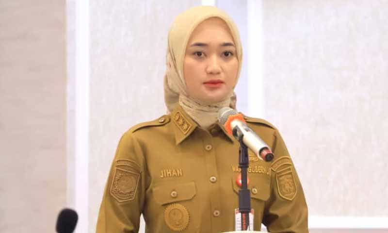 Wakil Gubernur Lampung, Jihan Nurlela, saat membuka kegiatan Evaluasi Reformasi Birokrasi dan SAKIP Provinsi Lampung | Foto: Ist.