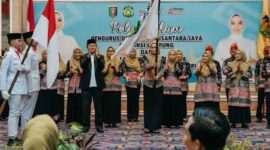 Pelantikan DPW dan DPD Lembaga Seni Qasidah Indonesia (LASQI) Nusantara Jaya Provinsi Lampung periode 2025–2030 | Foto: Ist.