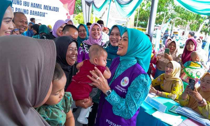 Peresmian Pencanangan Desa TAPIS di Desa Rejomulyo, Kecamatan Jati Agung, Kabupaten Lampung Selatan | Foto: Ist.