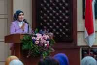 Ketua TP. PKK Provinsi Lampung, Purnama Wulan Sari | Foto: Ist.
