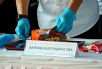 Barang Bukti Narkotika | Foto: Ist.