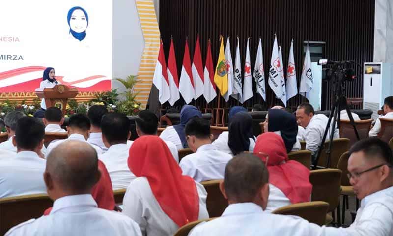 Pelantikan Kepengurusan 8 PMI Kabupaten/Kota masa bakti 2025-2030 | Foto: Ist.