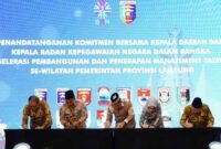 Penandatanganan Komitmen Pejabat Pembina Kepegawaian | Foto | Ist.