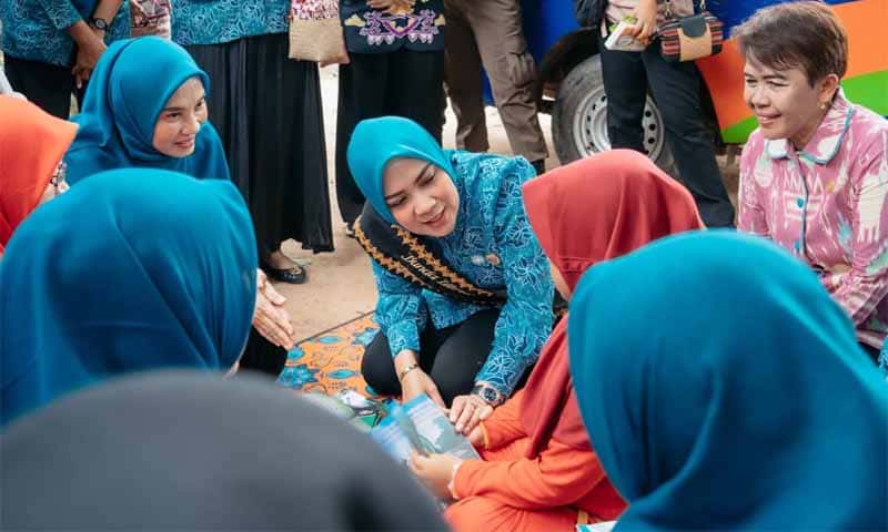 Ketua TP. PKK Provinsi Lampung, Purnama Wulan Sari | Foto: Ist.