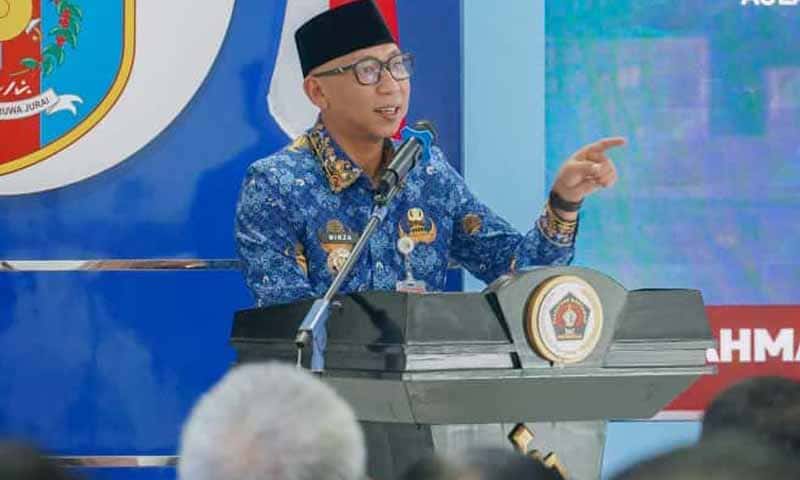 Gubernur Lampung, Rahmat Mirzani Djausal | Foto: Ist.