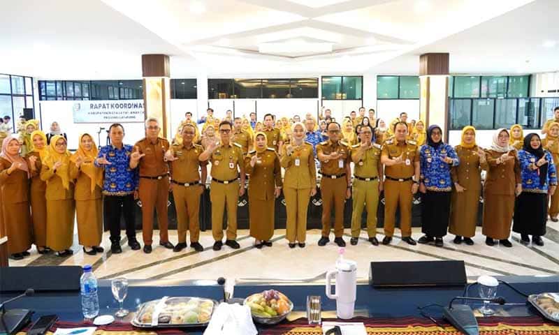 Rapat Koordinasi Kabupaten Kota Layak Anak Provinsi Lampung | Foto: Ist.