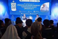 Talkshow Pengelolaan Limbah Kopi | Foto: Ist.