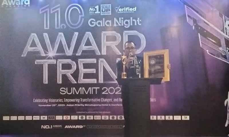 Hermansyah Romadhona, AI Content Creator dan Trainer Digital asal Indonesia Raih Penghargaan Inspiring Visionary Profesional Winner 2025 Tingkat Asia | Foto: Ist.