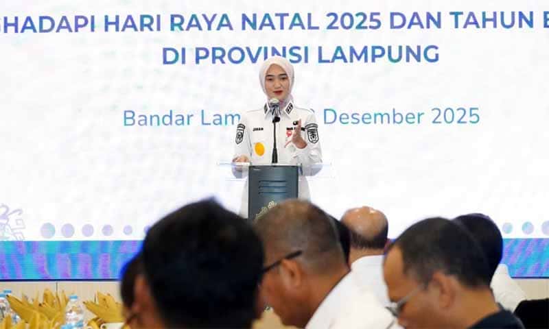 Wakil Gubernur Lampung, Jihan Nurlela | Foto: Ist.
