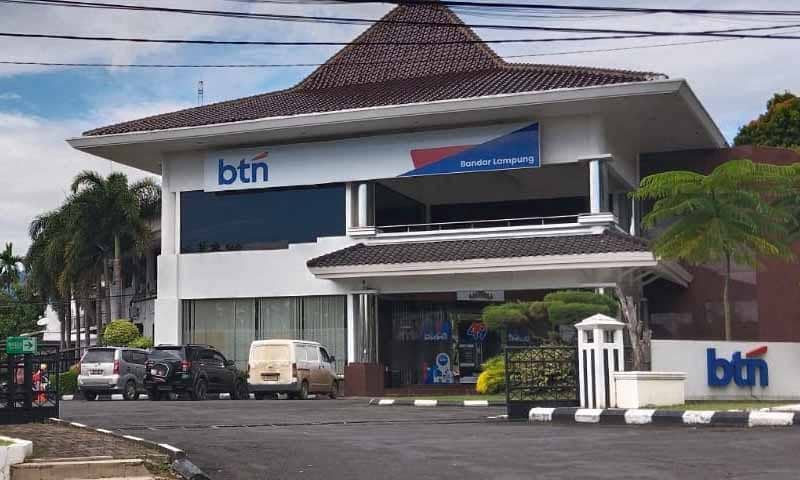 Kantor Cabang BTN Bandar Lampung | Foto: Rodi Ediyansyah/Inti Lampung