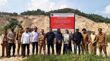 Penertiban Tambang Ilegal di Lampung | Foto: Ist.