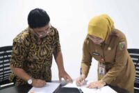 Perpustakaan Daerah Provinsi Lampung mengikuti akreditasi | Foto: Ist.
