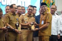 Puncak acara Anugerah Keterbukaan Informasi Publik Provinsi Lampung Tahun 2025 | Foto: Ist.