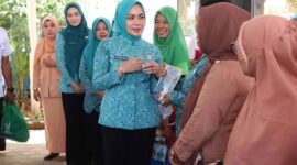Ketua TP. PKK Provinsi Lampung, Purnama Wulan Sari | Foto: Ist.