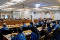 Rapat Pleno Forum Penataan Ruang (FPR) untuk membahas Ranperda Rencana Tata Ruang Wilayah (RTRW) Kabupaten Lampung Selatan dan Kabupaten Lampung Timur | Foto: Ist.