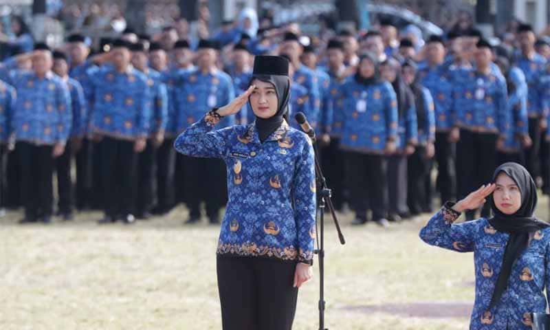 Upacara peringatan Hari Ulang Tahun Korps Pegawai Republik Indonesia ke-54 Tahun 2025 | Foto: Ist.