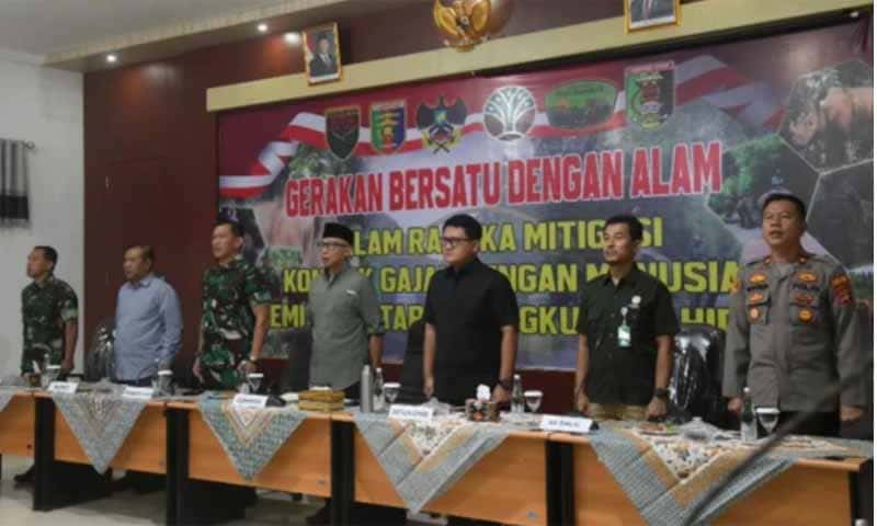 Acara Gerakan Bersatu dengan Alam di TNWK | Foto: Ist.