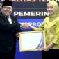 Wakil Gubernur Lampung, Jihan Nurlela menerima penghargaan Maladministrasi Pelayanan Publik Tahun 2025 Ombudsman Republik Indonesia | Foto: Ist.