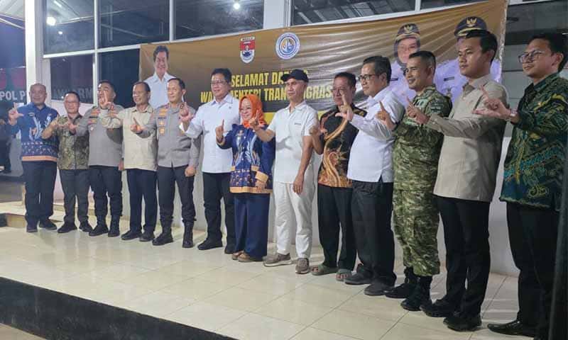 Kunjungan kerja Wakil Menteri Transmigrasi Viva Yoga Mauladi di Kabupaten Mesuji | Foto: Ist.