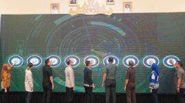 Ketua Komisi I DPRD Lampung, Garinca Reza Pahlevi saat menghadiri peluncuran aplikasi centurion-21 Kodam XX/Raden Inten, Kamis (29/1/2026) | Foto: Ist.