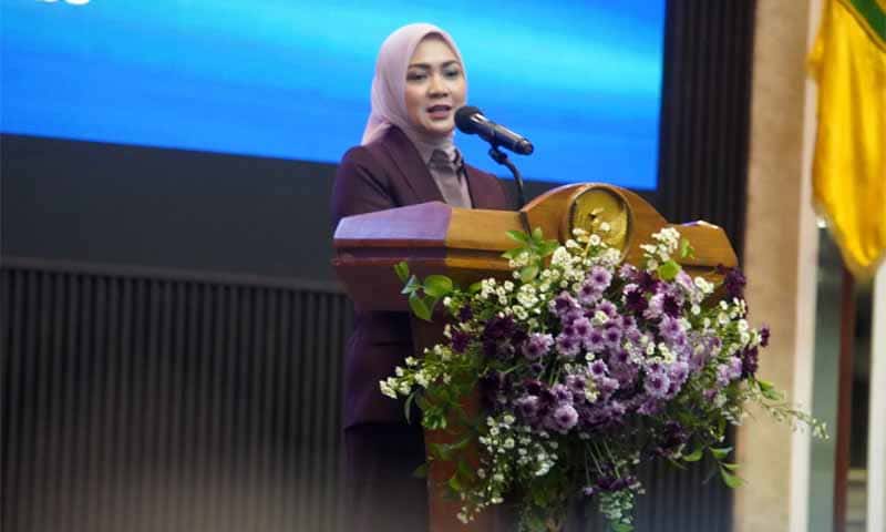 Ketua TP. PKK Provinsi Lampung, Purnama Wulan Sari Mirza | Foto: Ist.