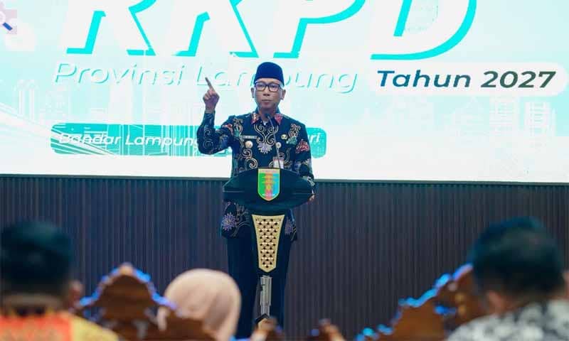 Gubernur Lampung Rahmat Mirzani Djausal | Foto: Ist.