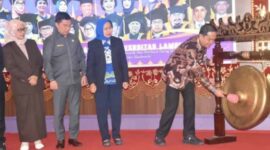 Acar Pembukaan Gelar Wicara Guru Besar FKIP Unila | Foto: Ist.