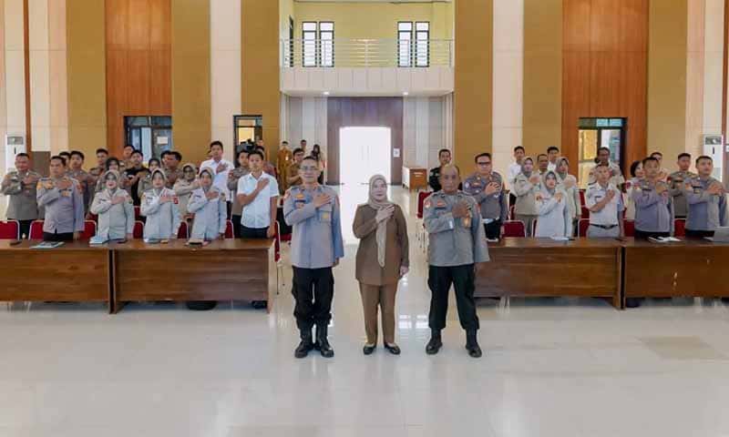 Acara Sosialisasi Pembangunan Zona Integritas di Aula GSG Presisi, Senin (23/02/2026) | Foto: Ist.