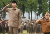 Apel Mingguan di Lapangan Korpri Kantor Gubernur | Foto: Ist.